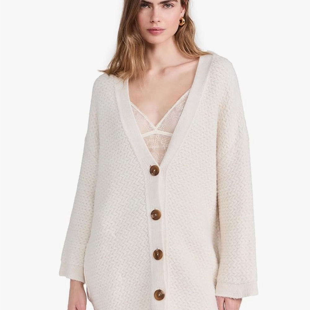 Free People Women's size small Herringbone Stitch Kimono